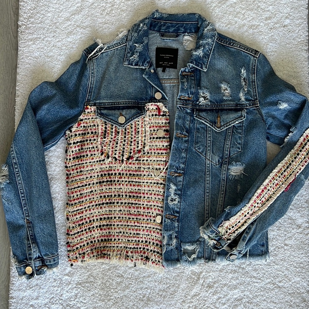 Jean jacket, size S